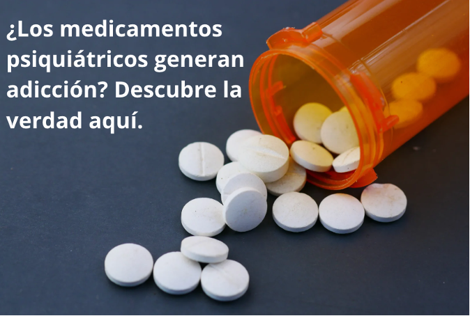 Diversos tipos de psicofármacos recetados en tratamientos de salud mental.