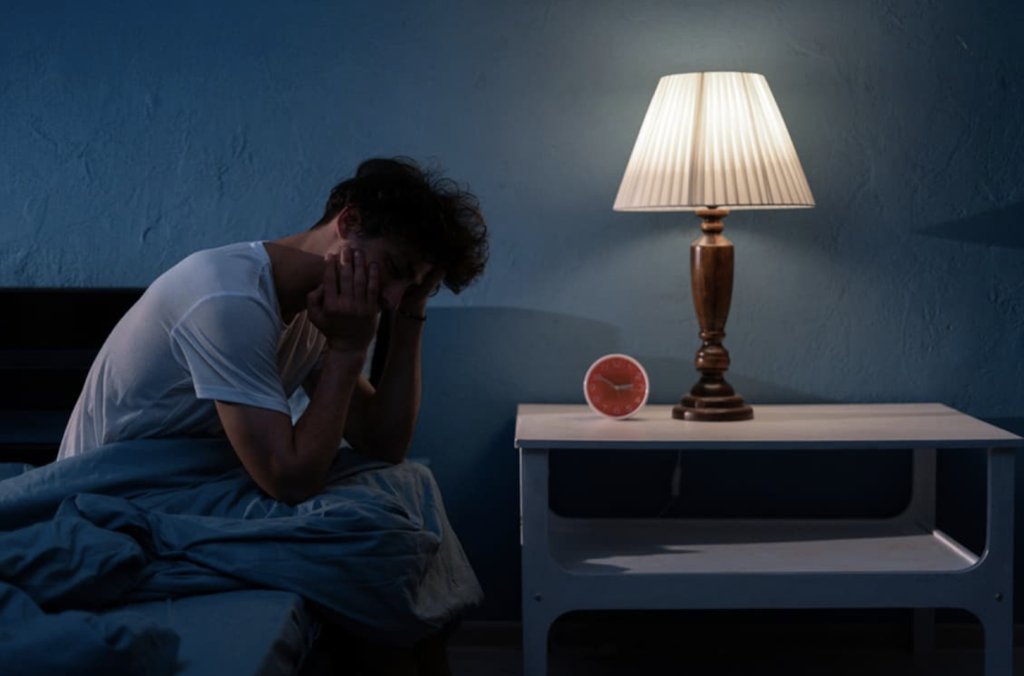 Persona que no puede dormir