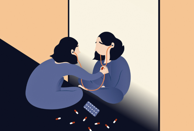  personas interpretan los síntomas físicos 