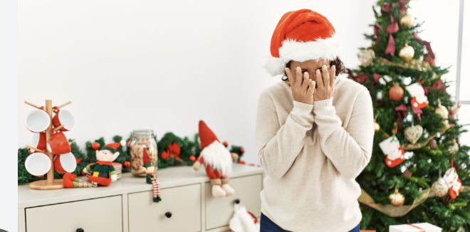 pidiendo apoyo emocional en navidad
